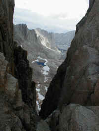 Second window on mt whitney trail.